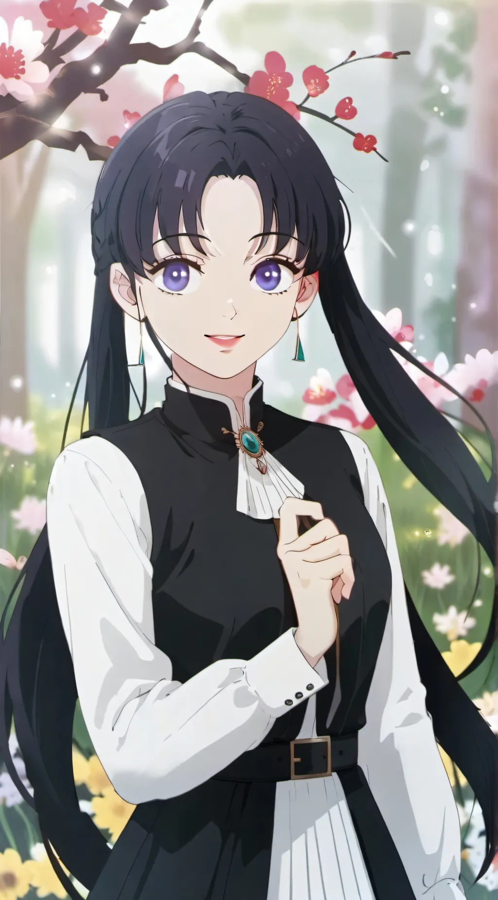 ai character: sœur de tomioka  background