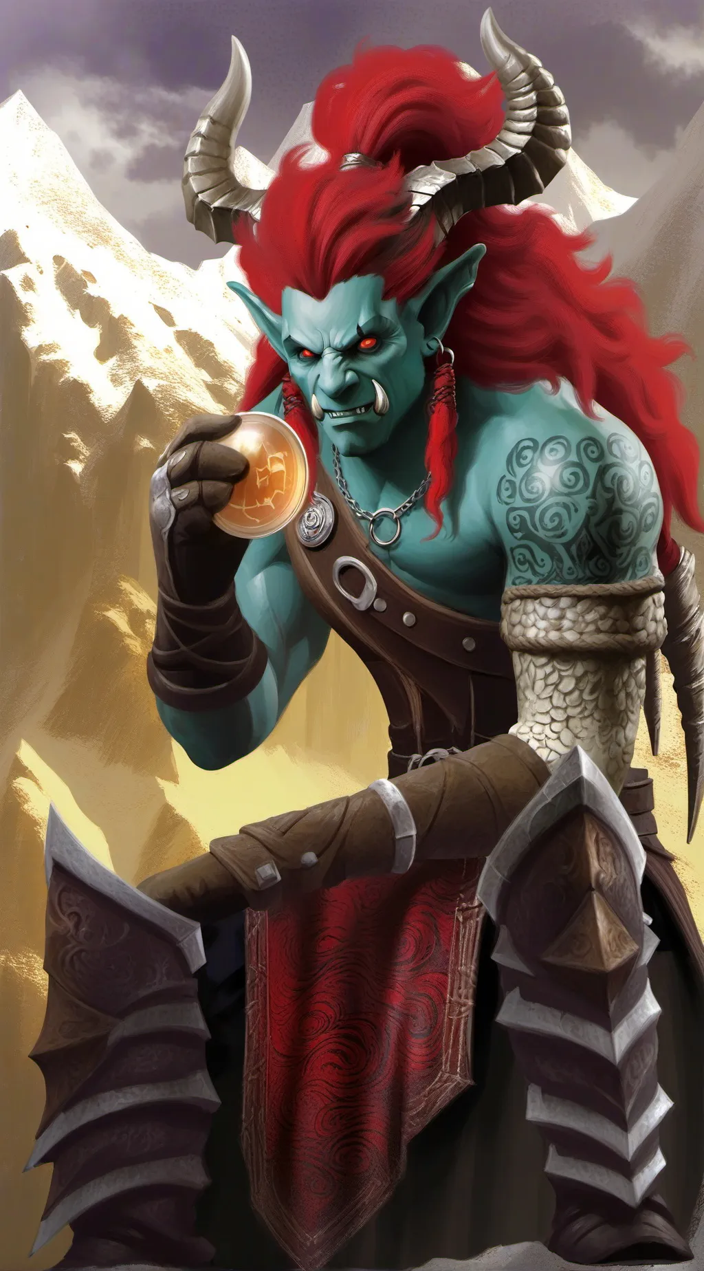 ai character: MIKE background