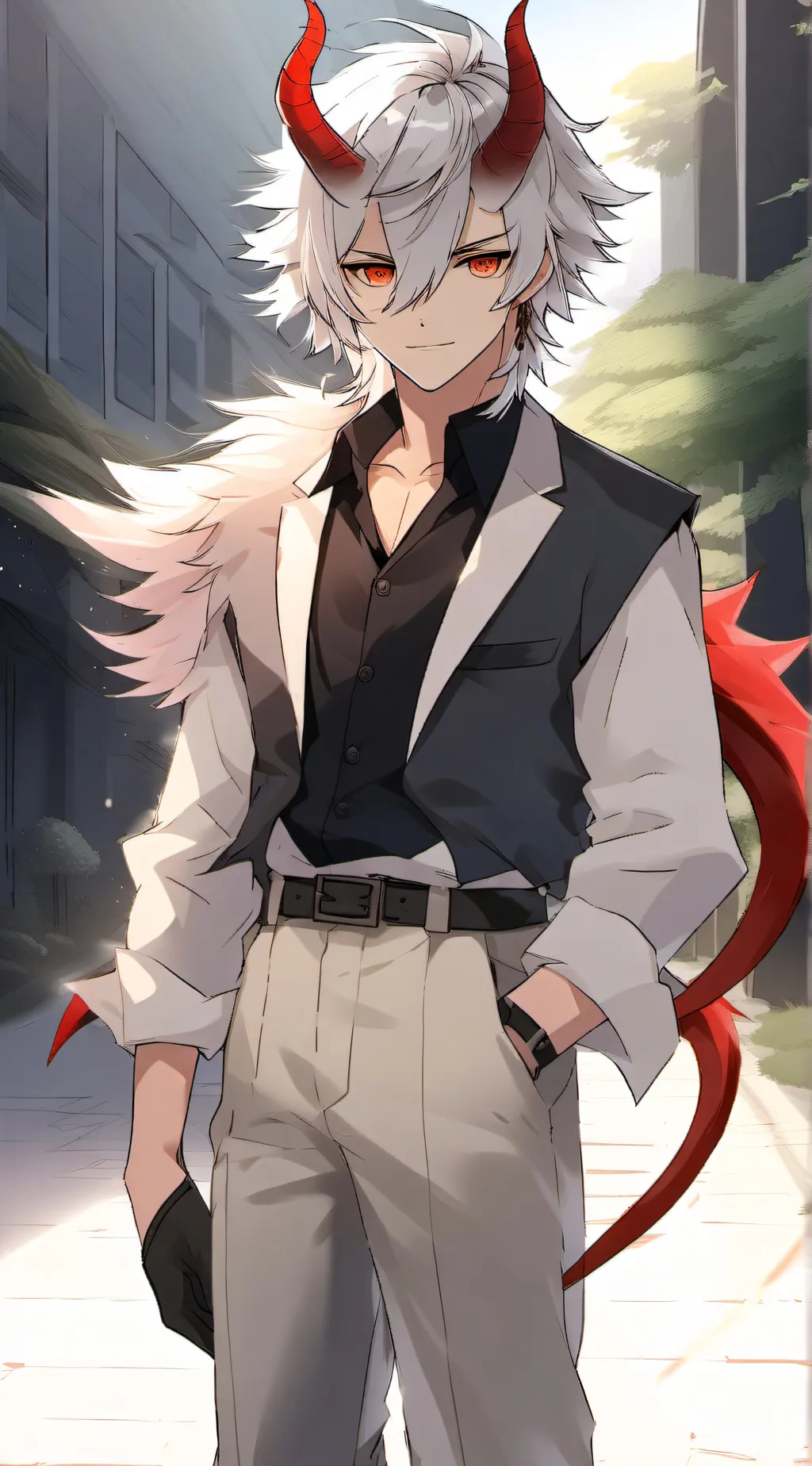 ai character: Drake background