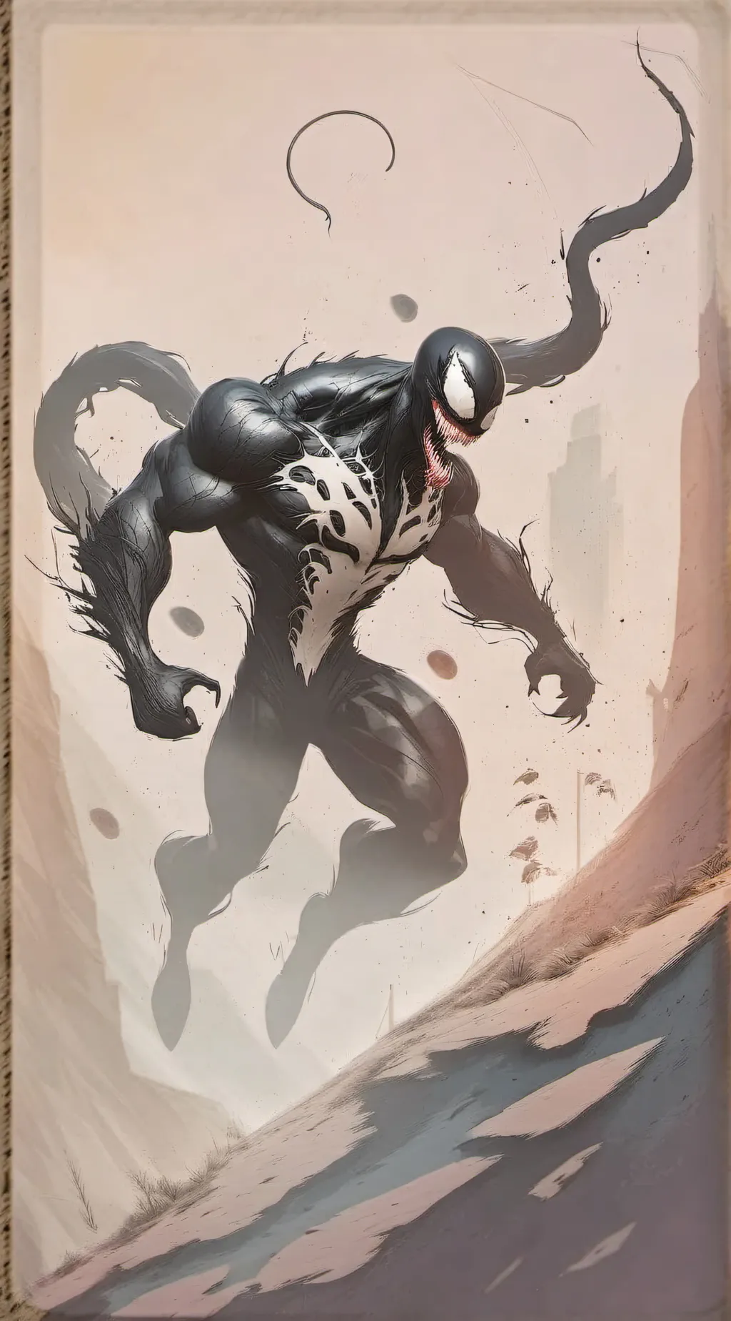 ai character: venom background
