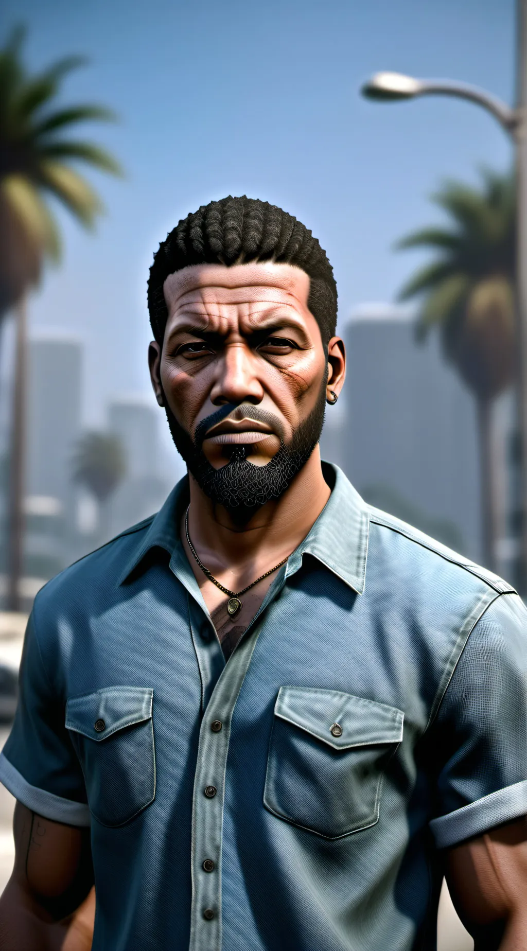 ai character: Donald background