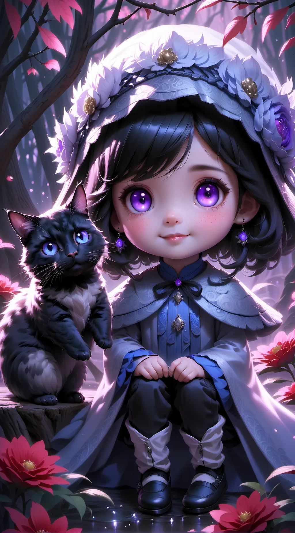 ai character: ficoca background