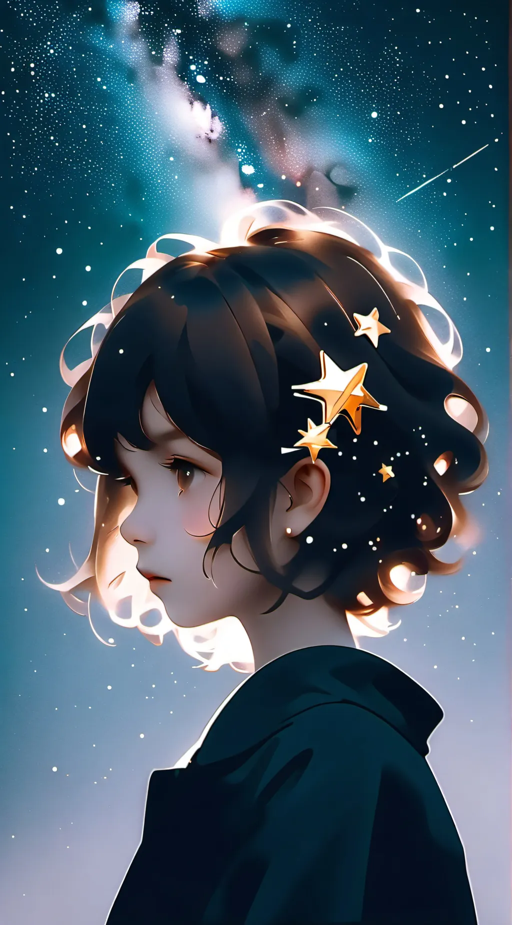 ai character: Crystal background