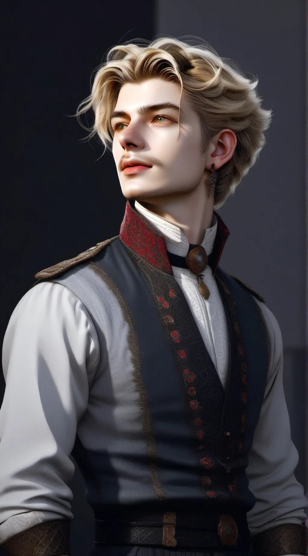 ai character: Principe Filippo  background