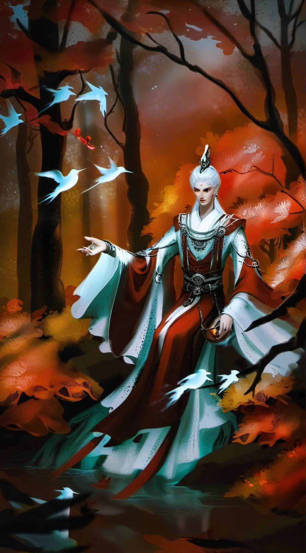 ai character: Ахерон background