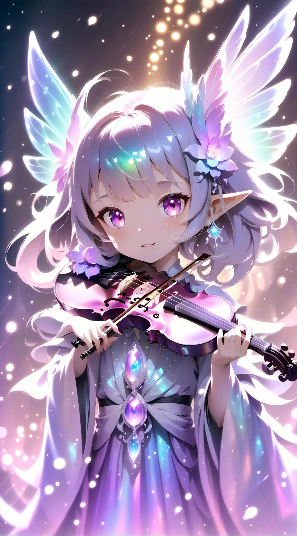 ai character: music background