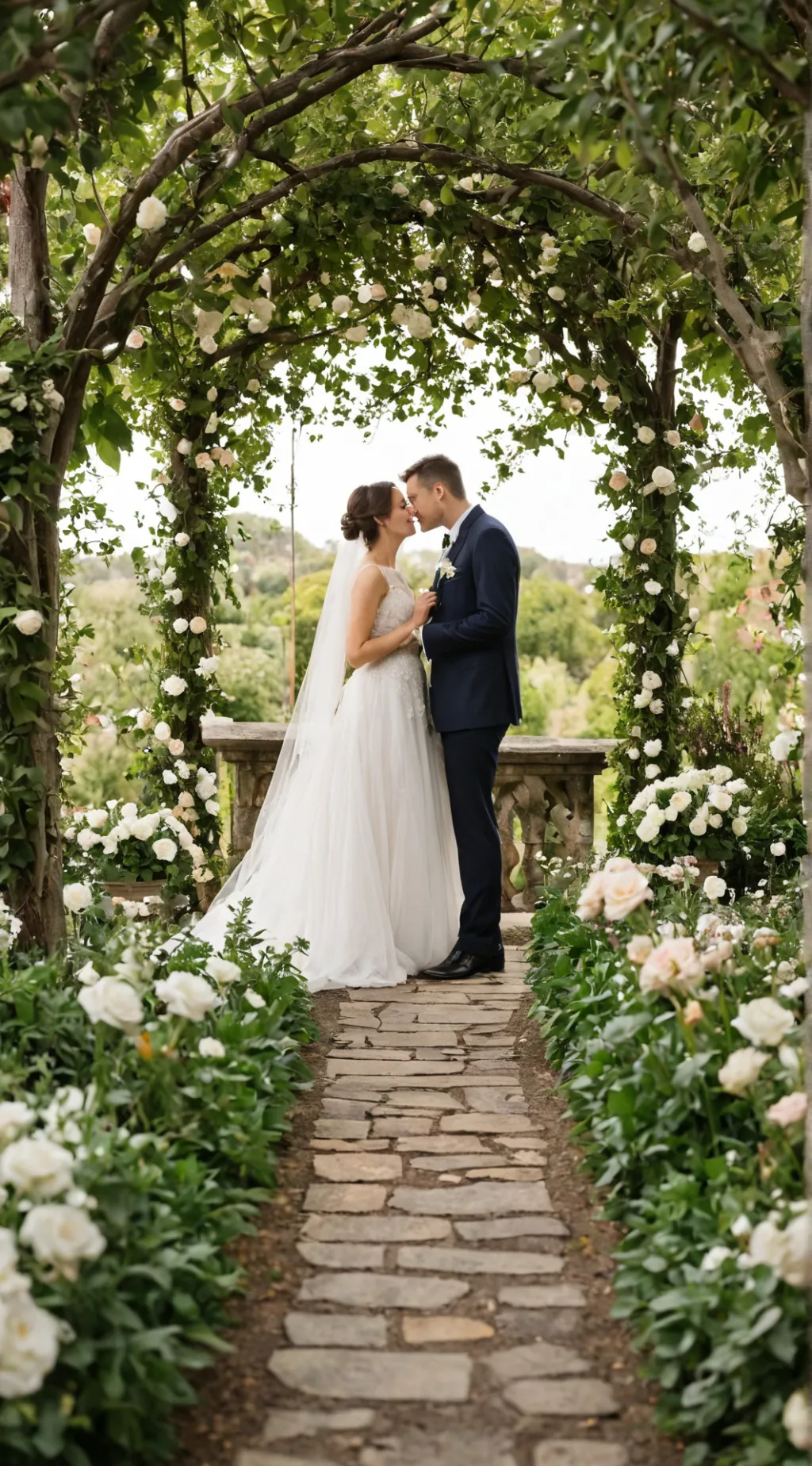 ai character: Wedding Sim background