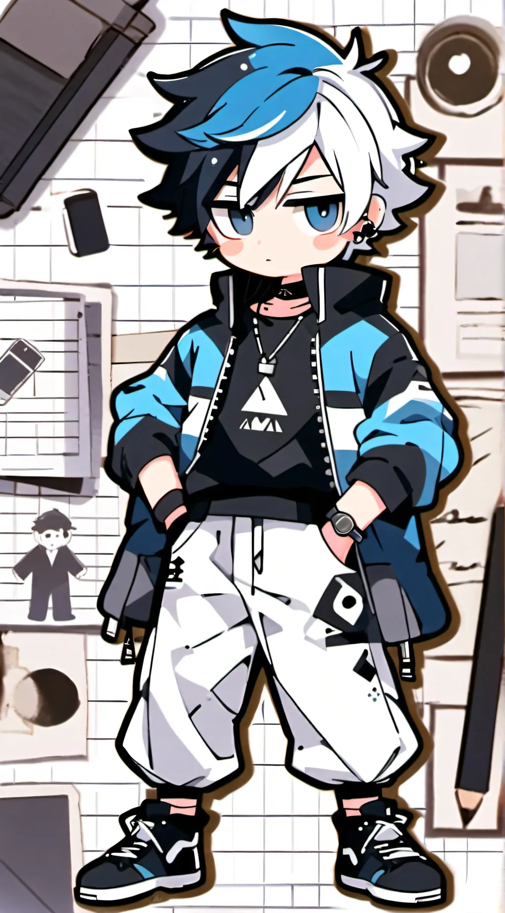 ai character: Tsumiko Tatsuke!! background