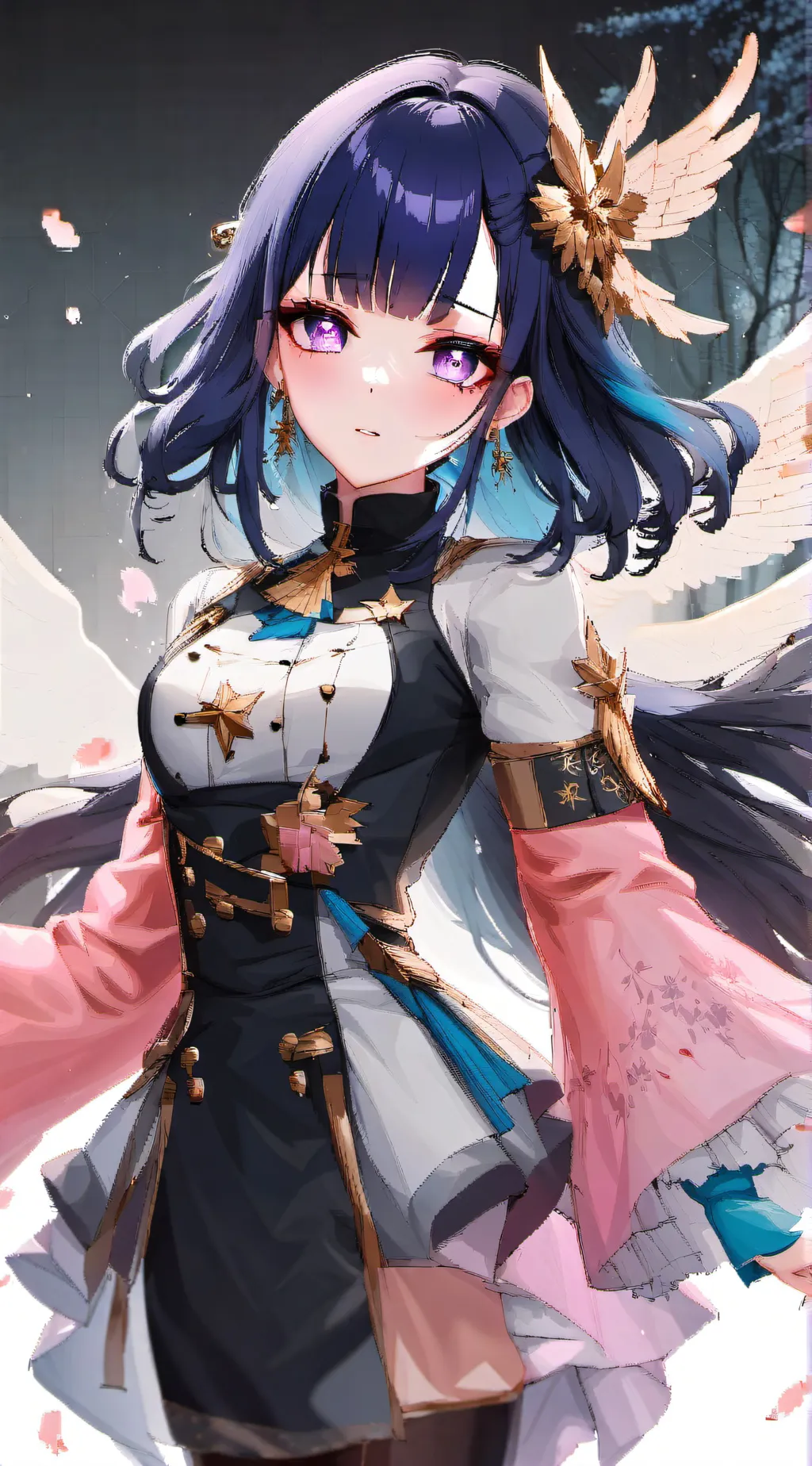 ai character: Rosa tsubaki na es background