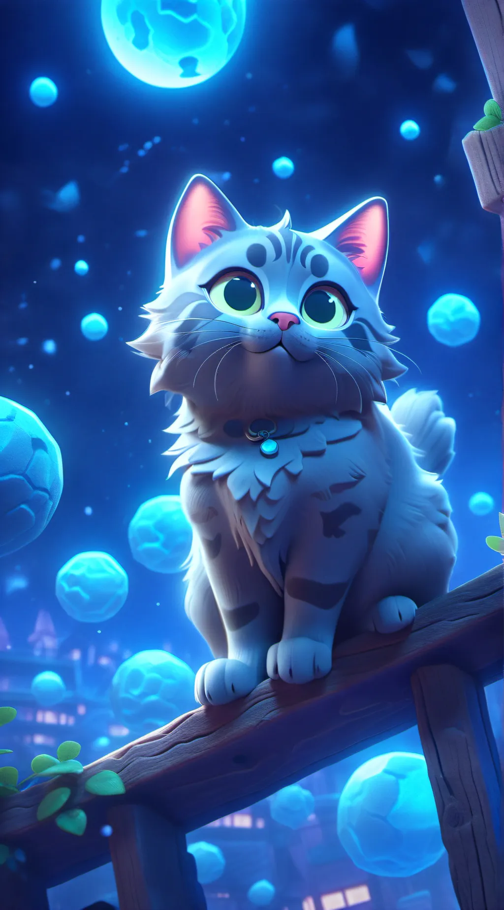 ai character: gray background