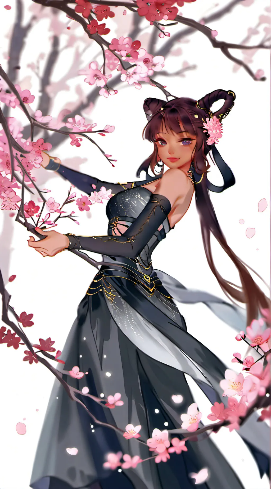 ai character: DEMON SLAYER background