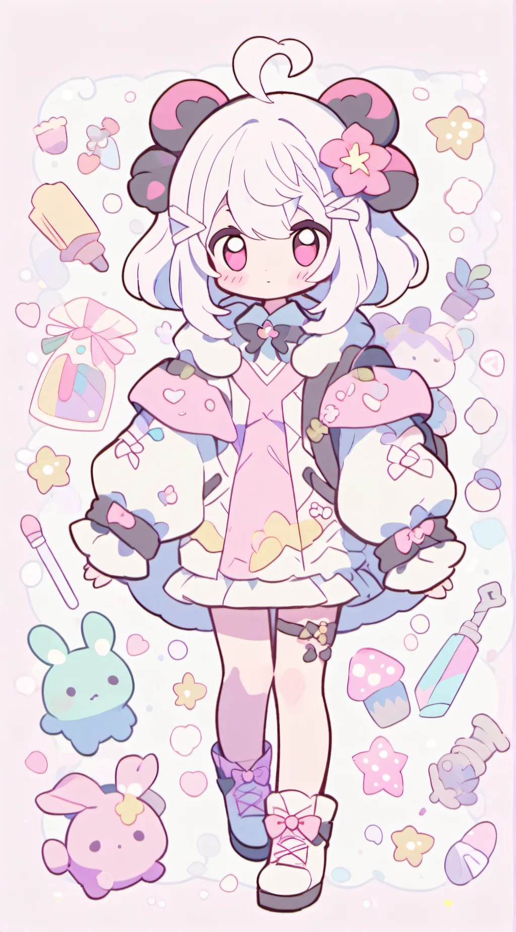 ai character: Your Guide background