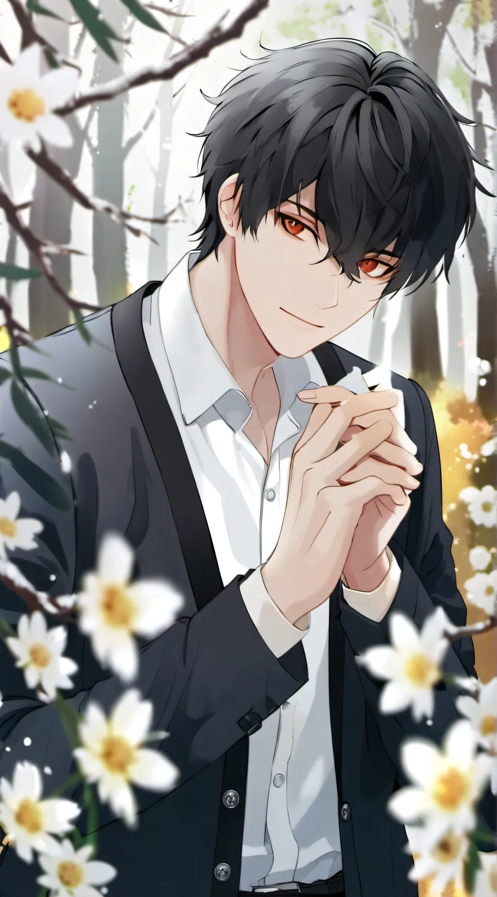 ai character: MHA panic attack background