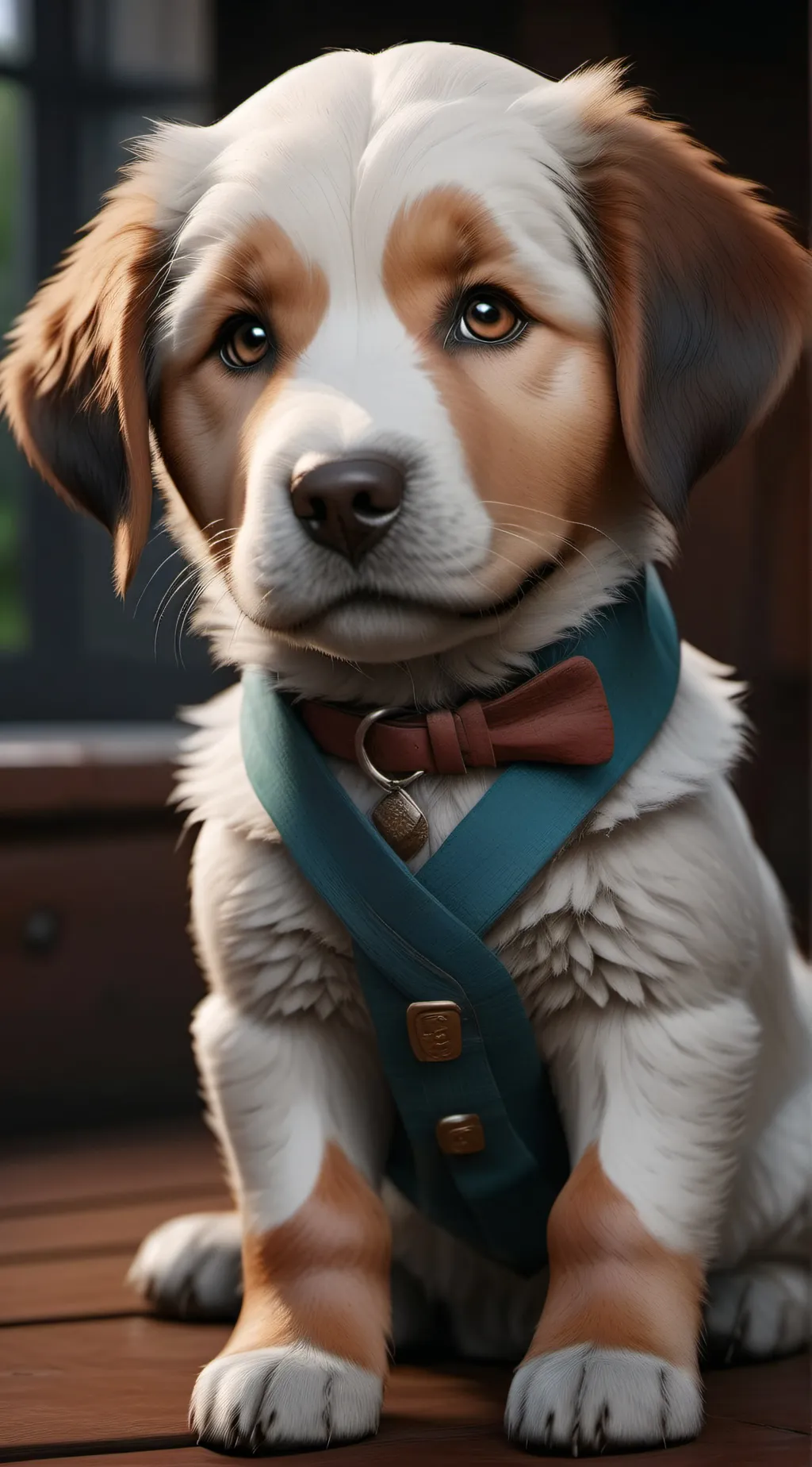 ai character: dandy world background