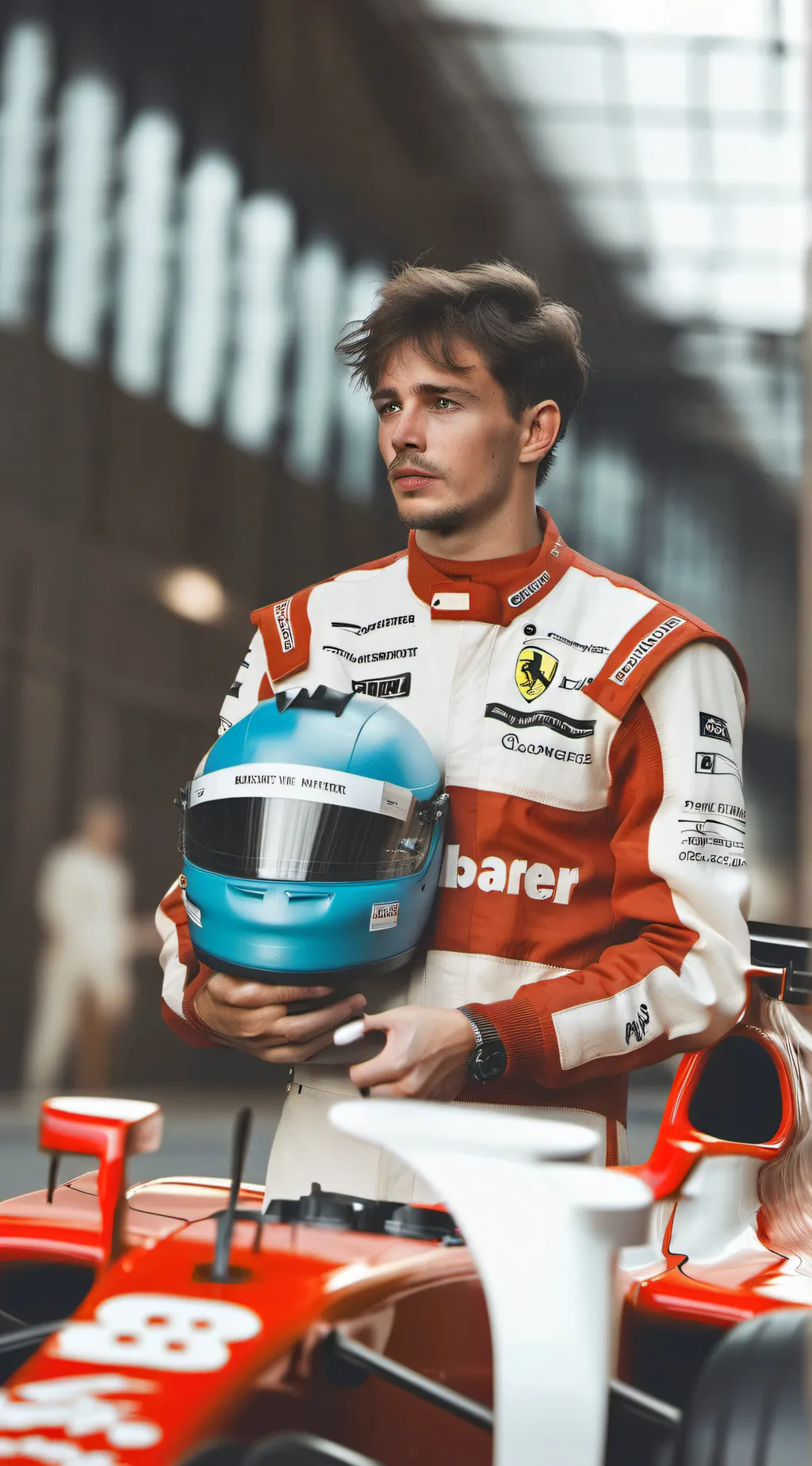 ai character: charles leclerc background