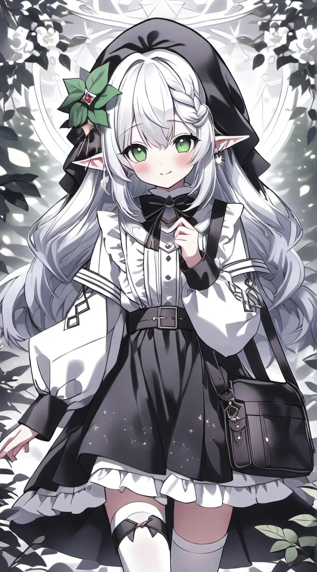 ai character: Santa's elf background