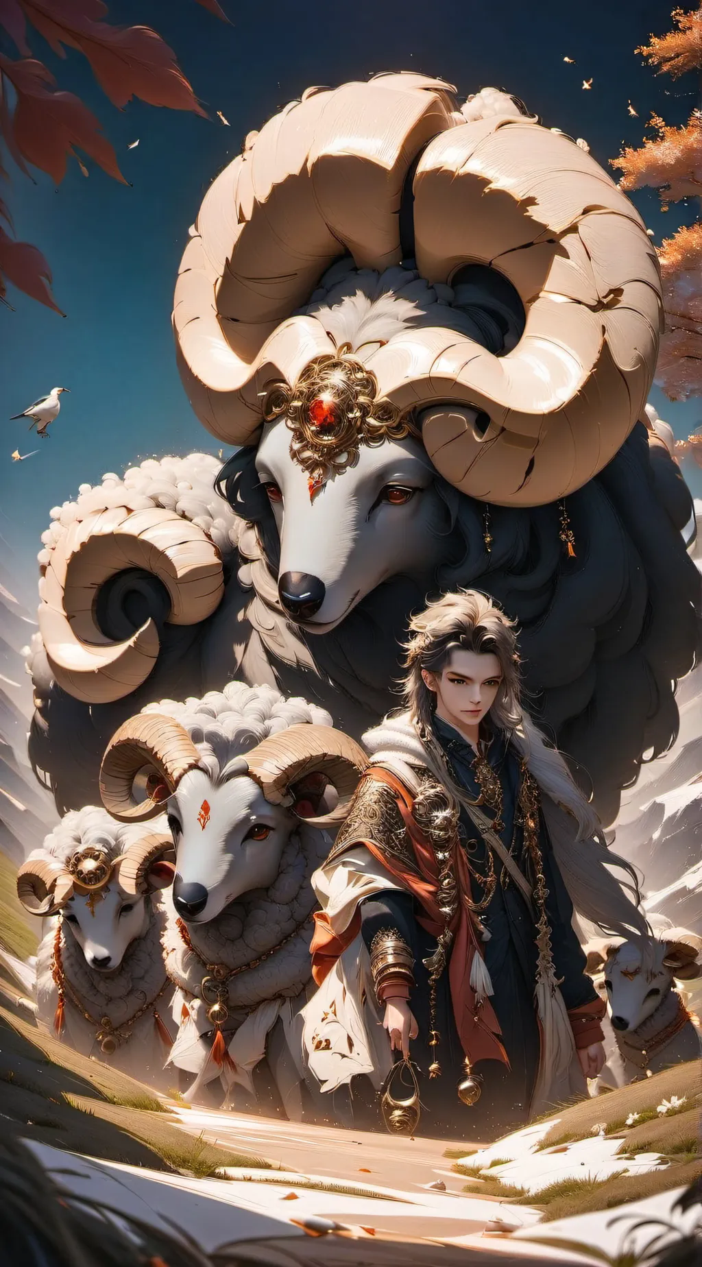 ai character: Nightmare critters background