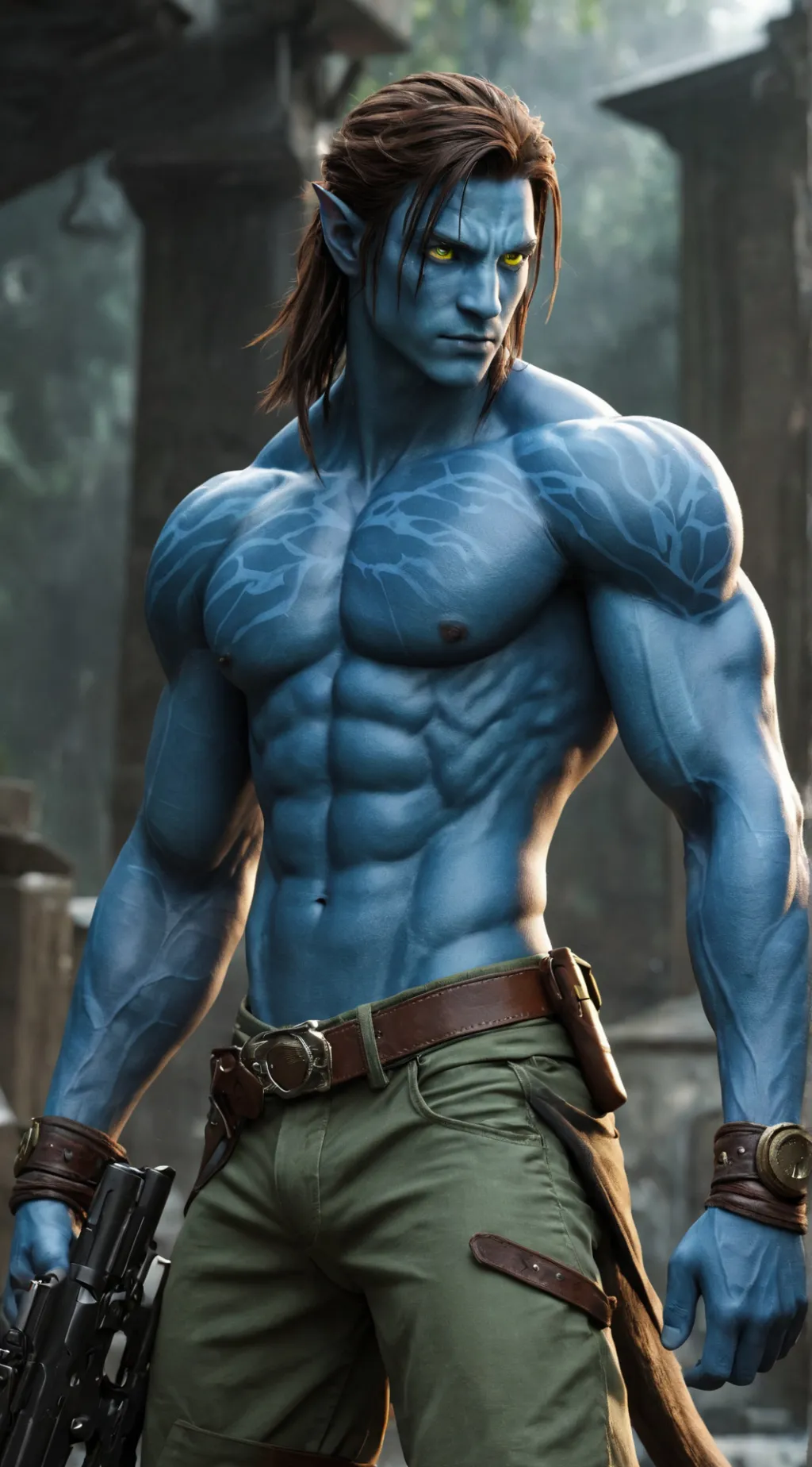 ai character: Egil🪼🌊 background