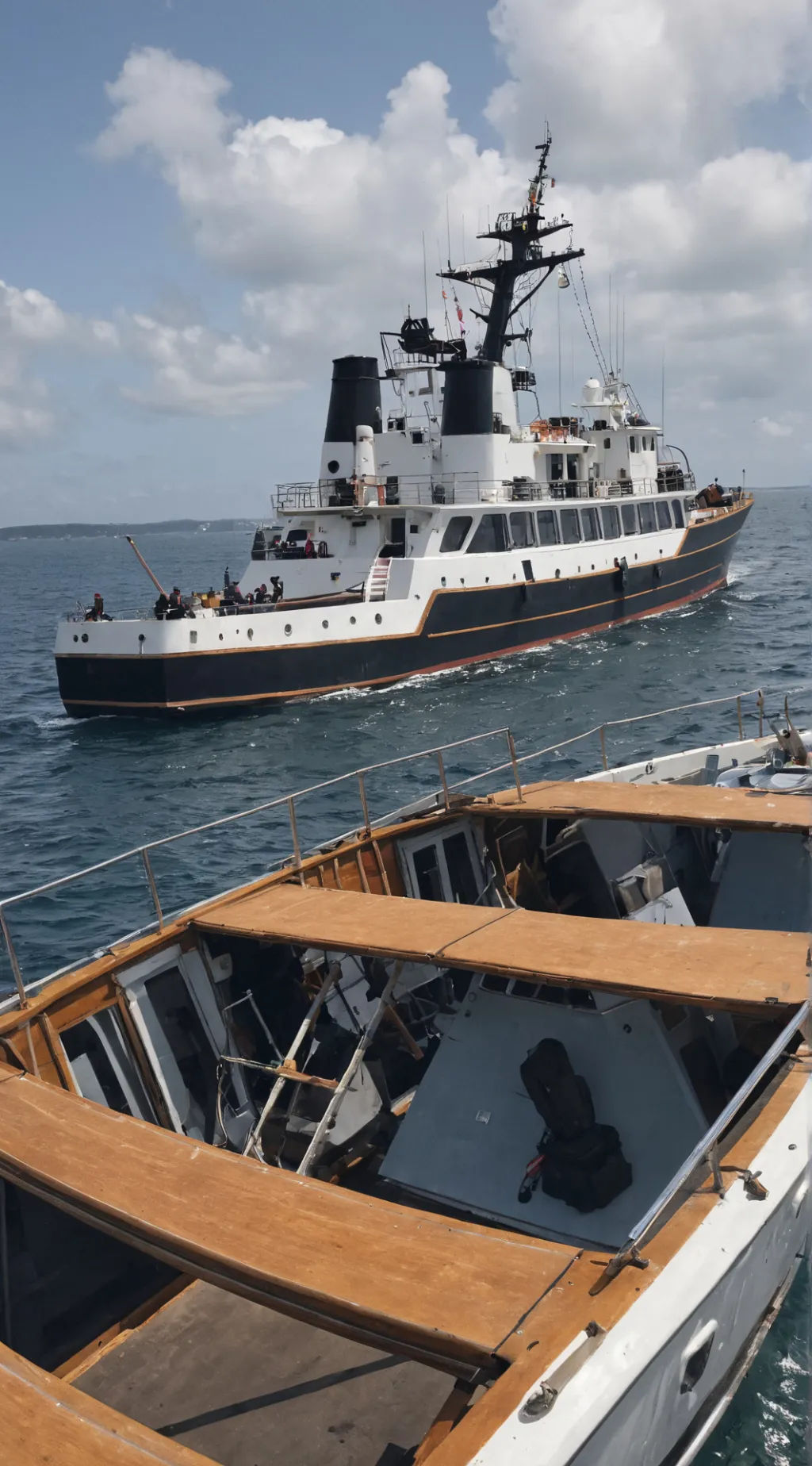 ai character: FPE boat background