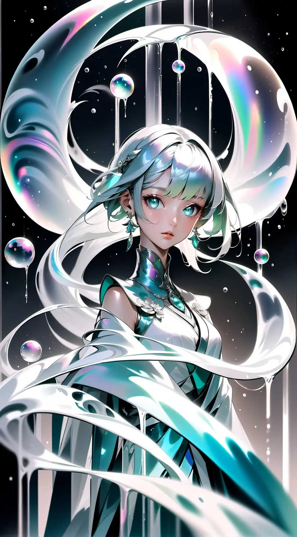 ai character: Consert  background