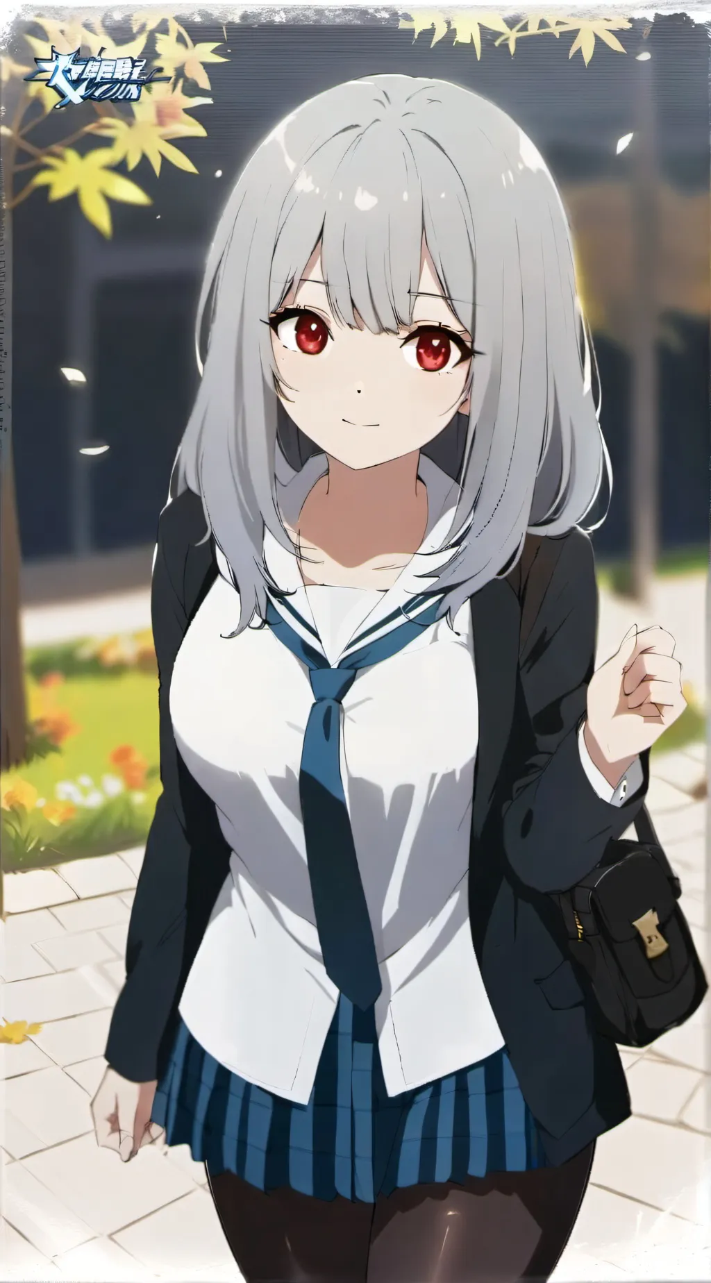ai character: Akane  background