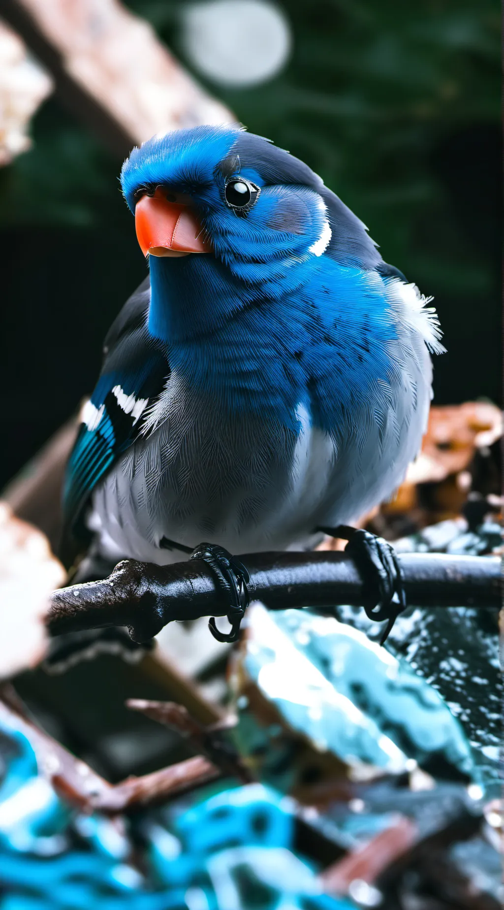 ai character: parrot 🦜 background