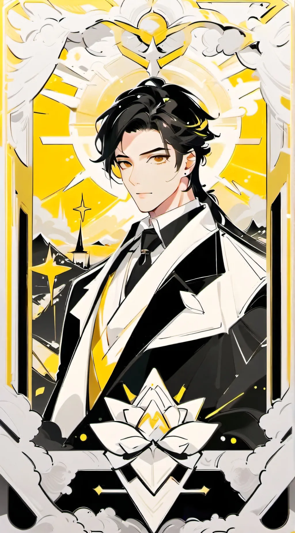 ai character: Leo background