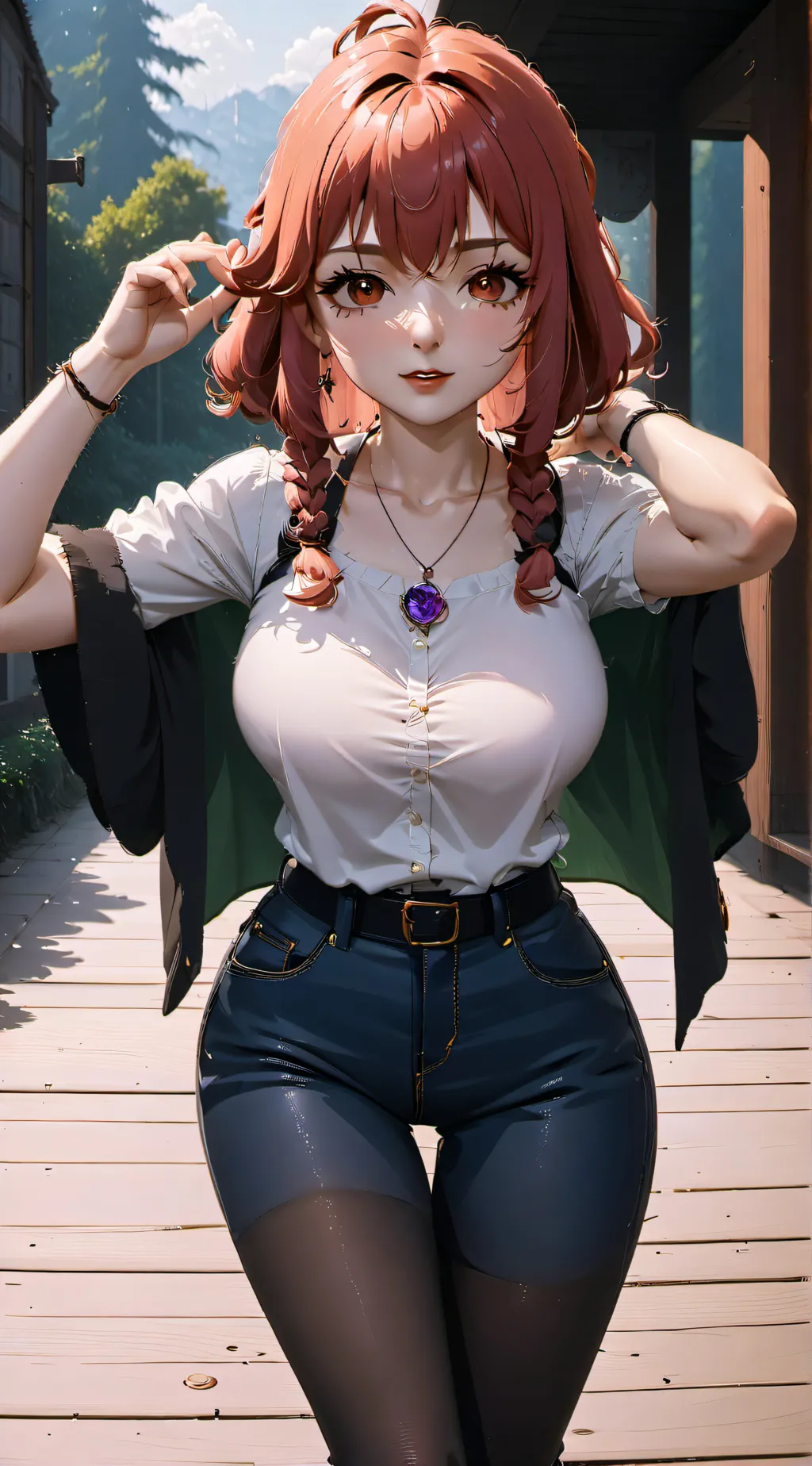 ai character: Lily background