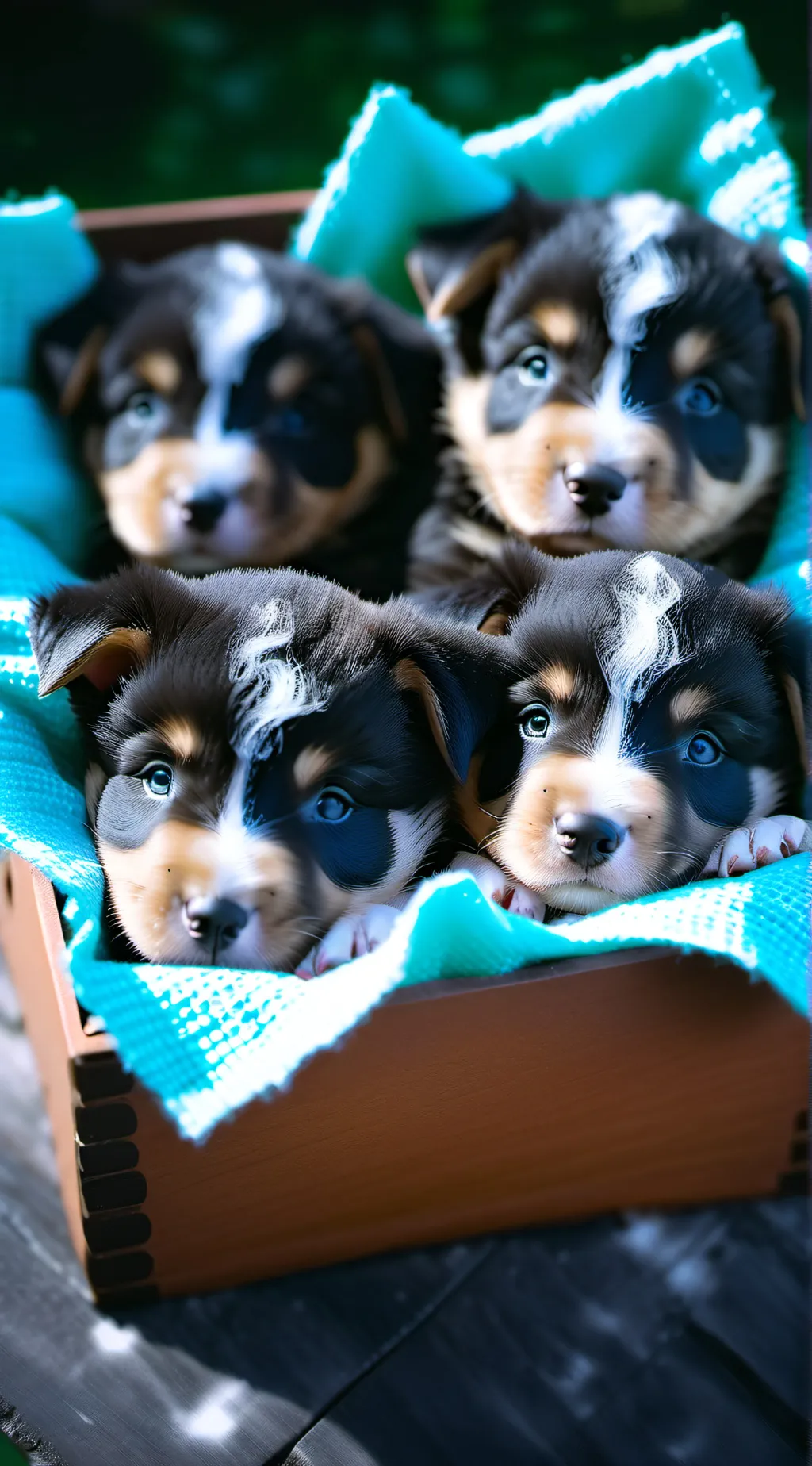 ai character: Homeless pups background