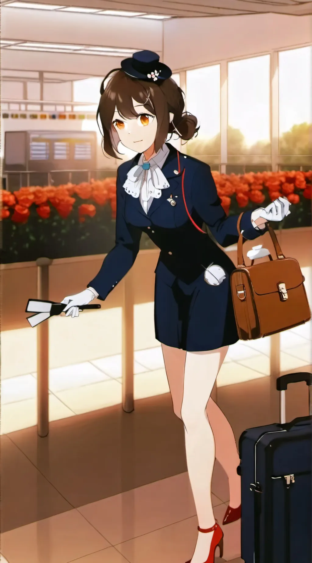 ai character: Nicole Richie background