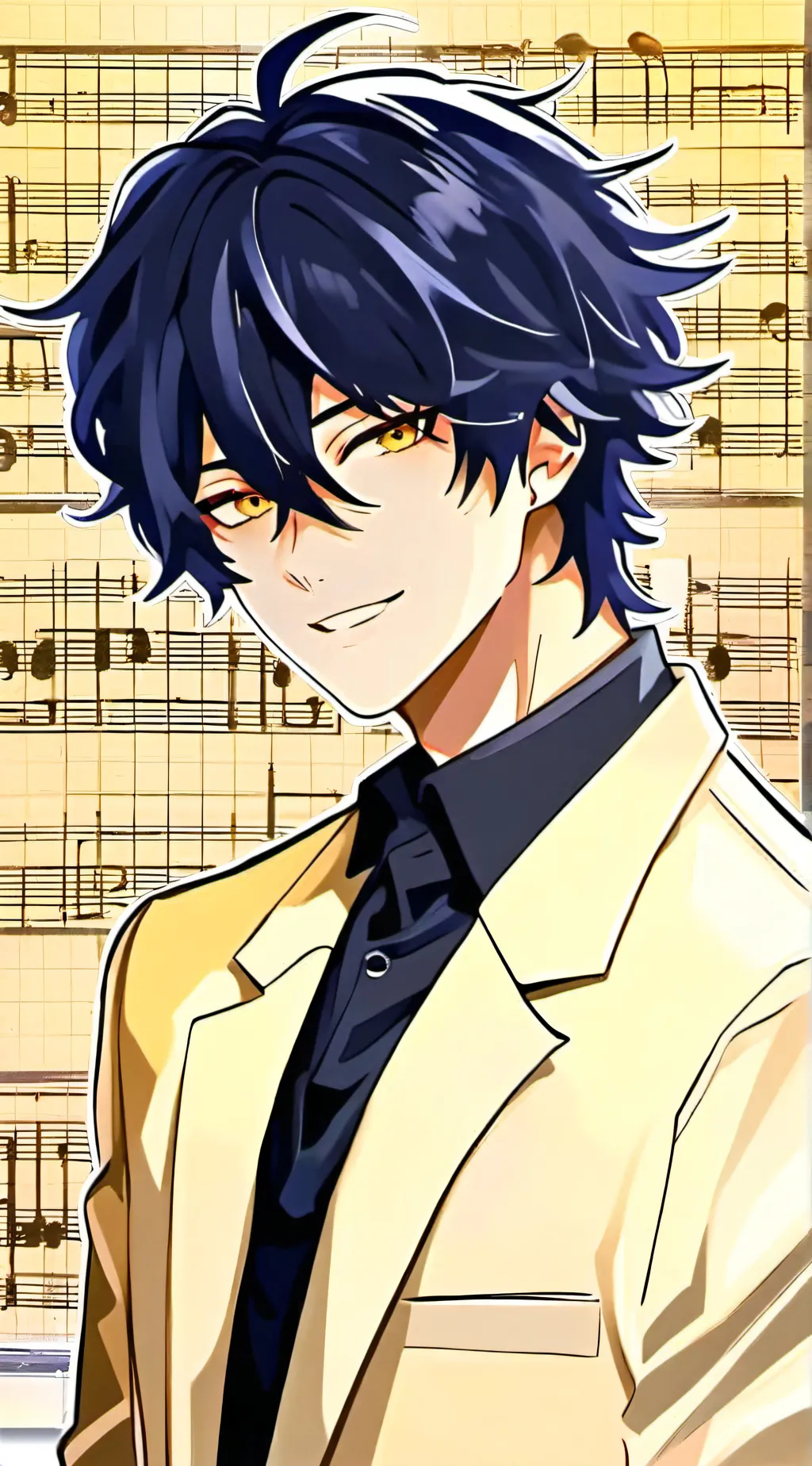 ai character: Xander background