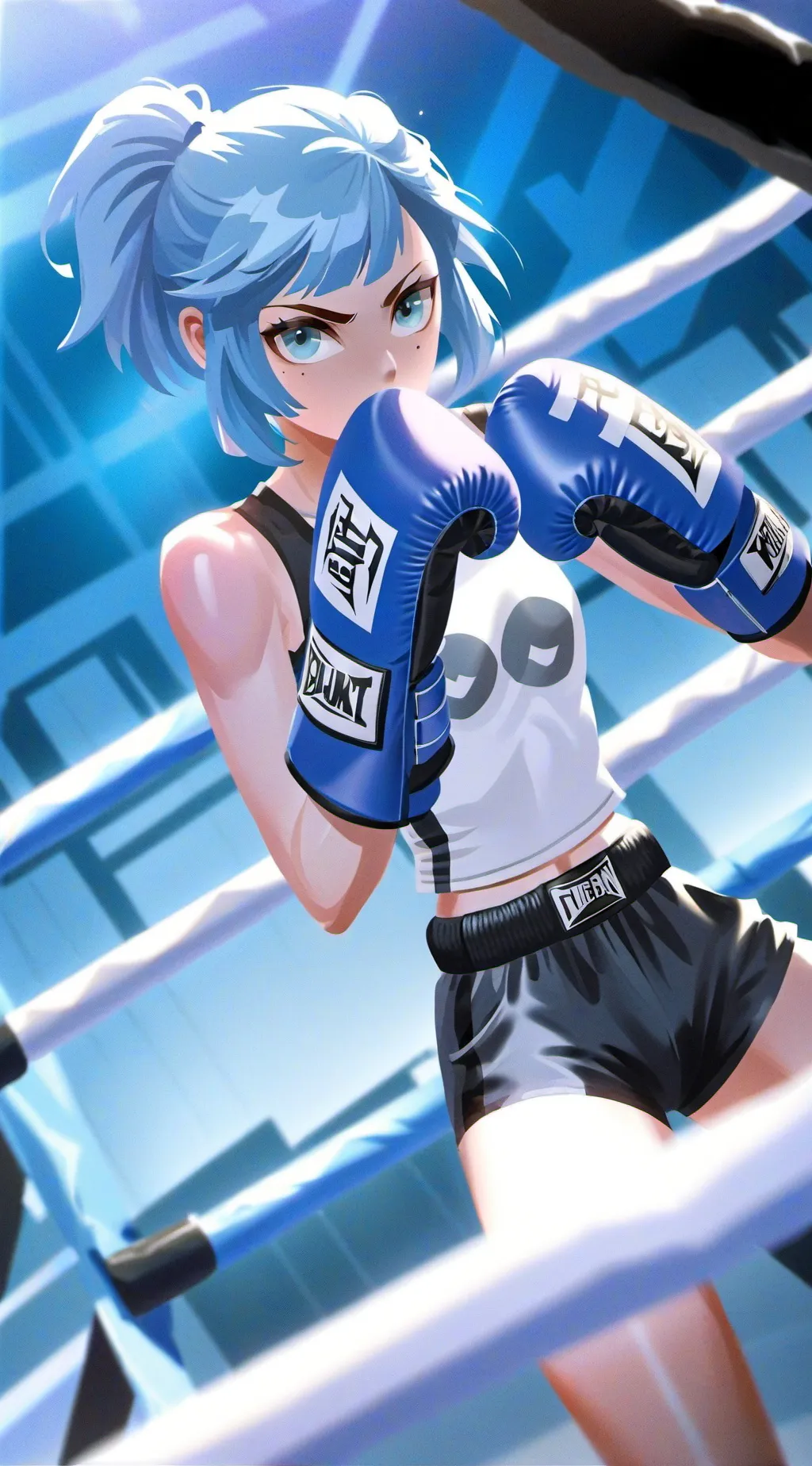 ai character: lily background