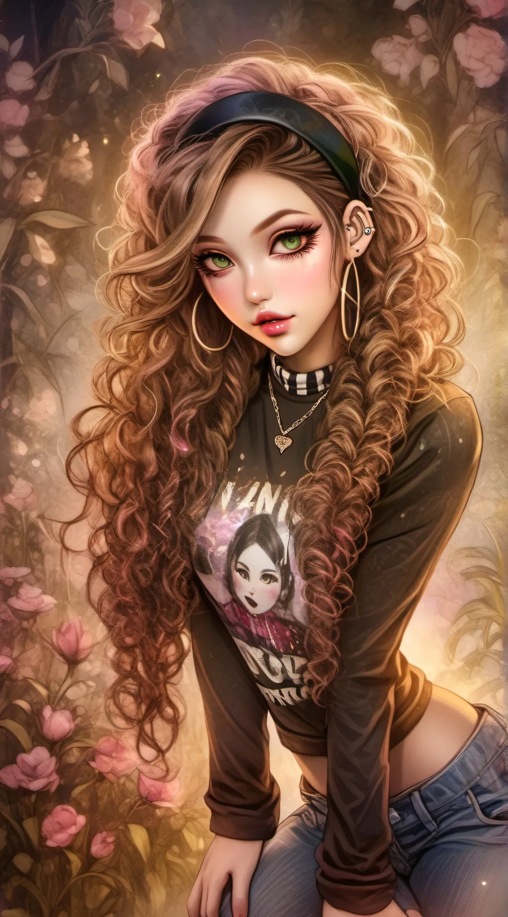 ai character:  maddie background