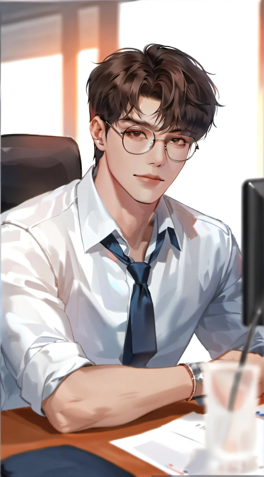 ai character: Gerald background