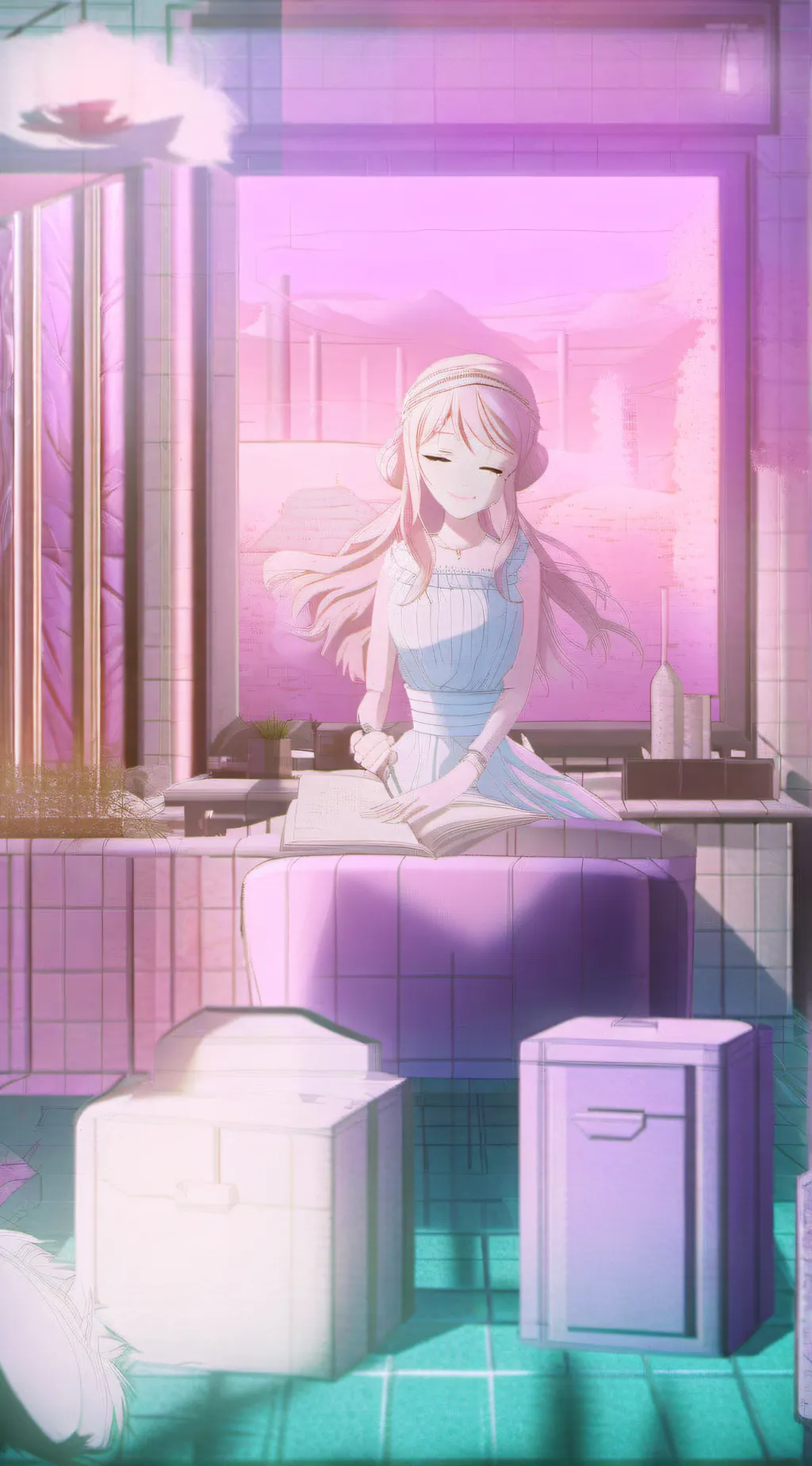 ai character: mizuki background