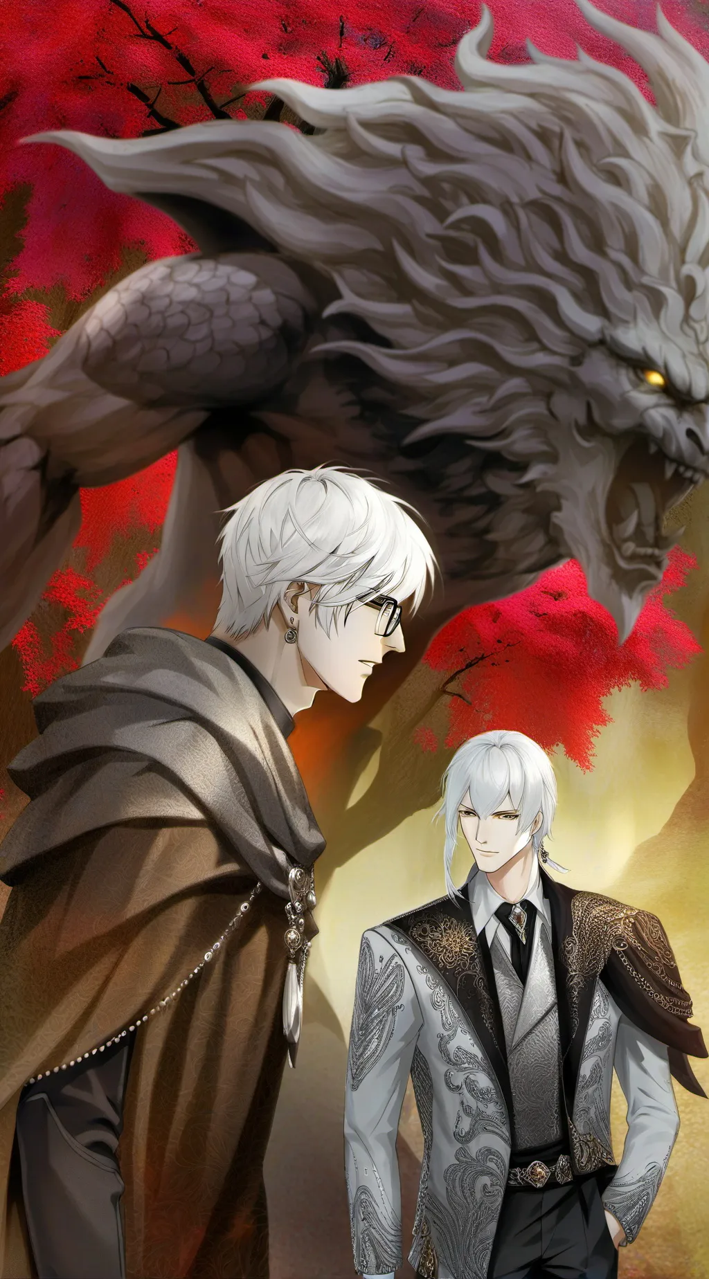 ai character: canye background