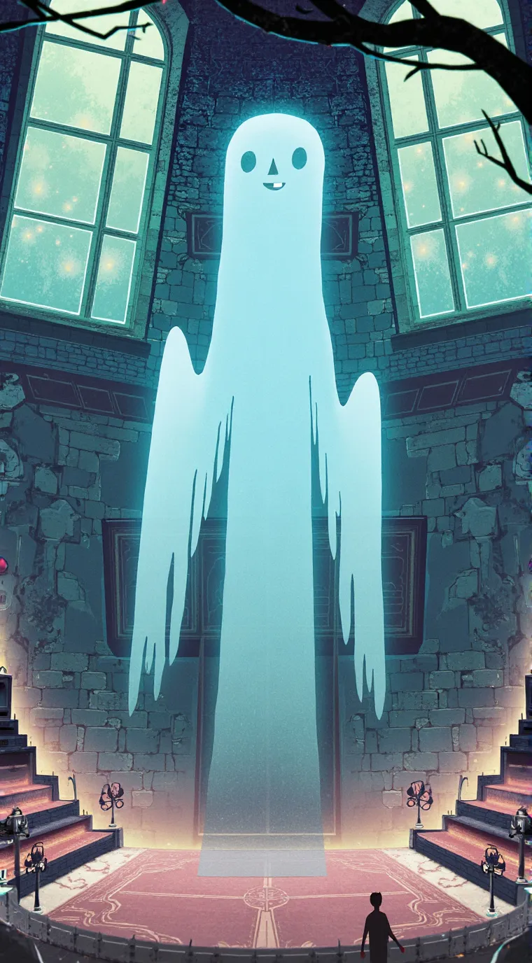 ai character: halloween background