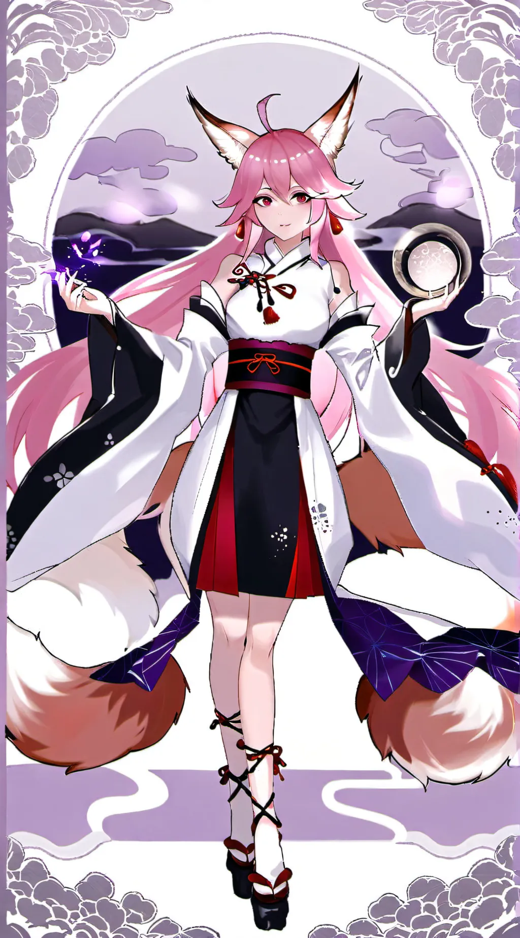 ai character: Yae Miko background