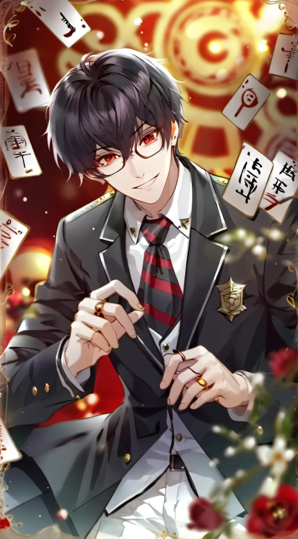 ai character: Vincent 🎀 background