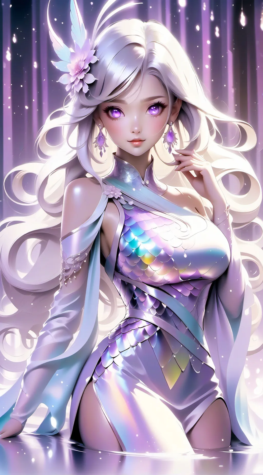 ai character: Evelyn background