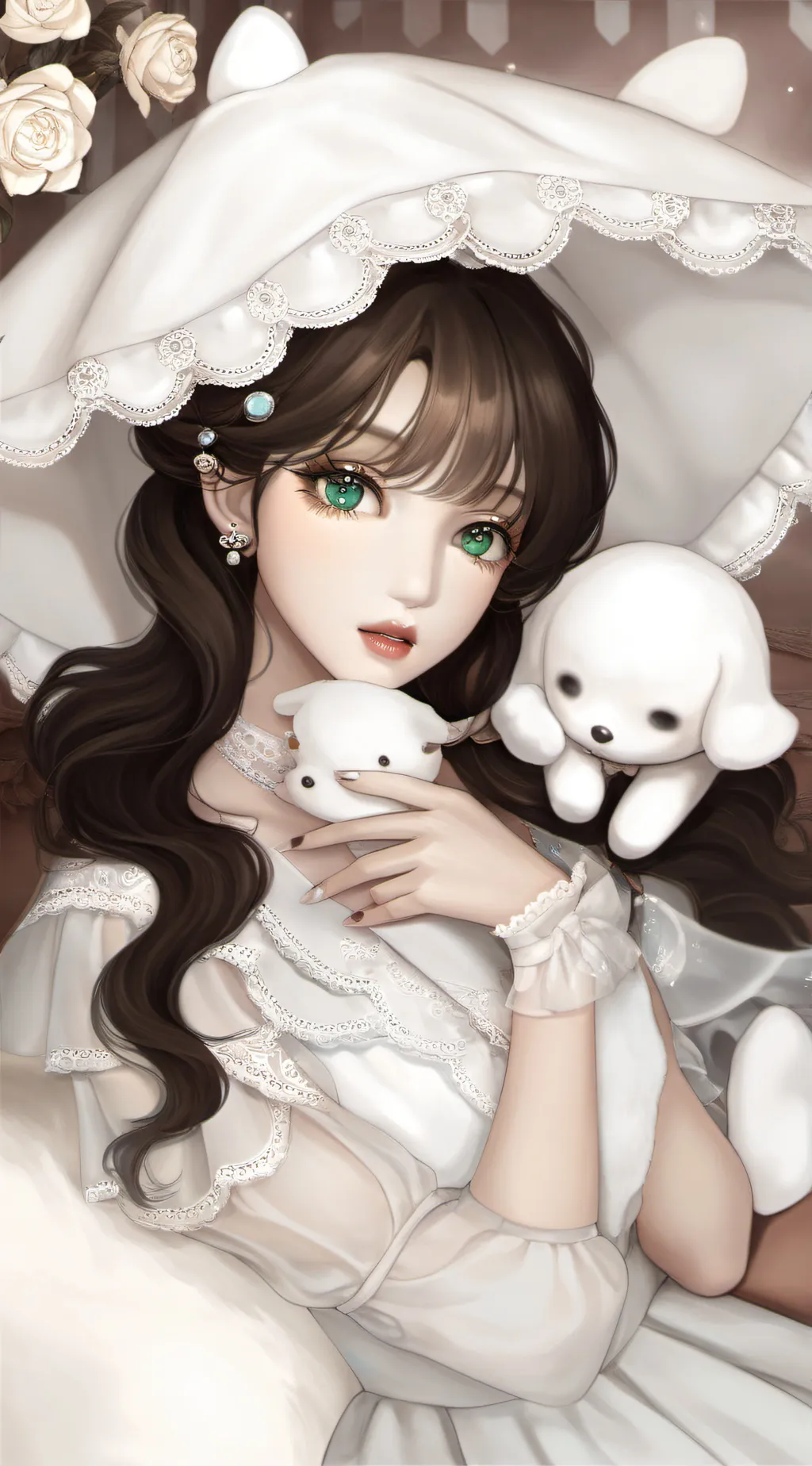 ai character: Luan  background