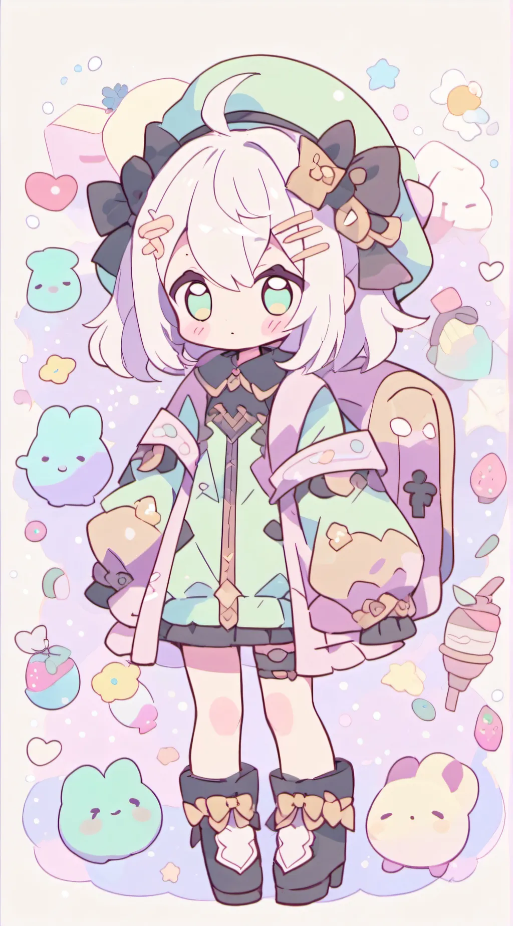 ai character: Shoto vs Stain background