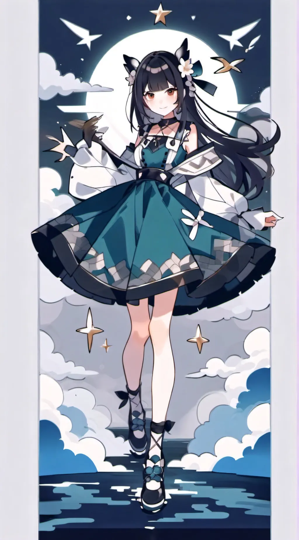 ai character: KNY background