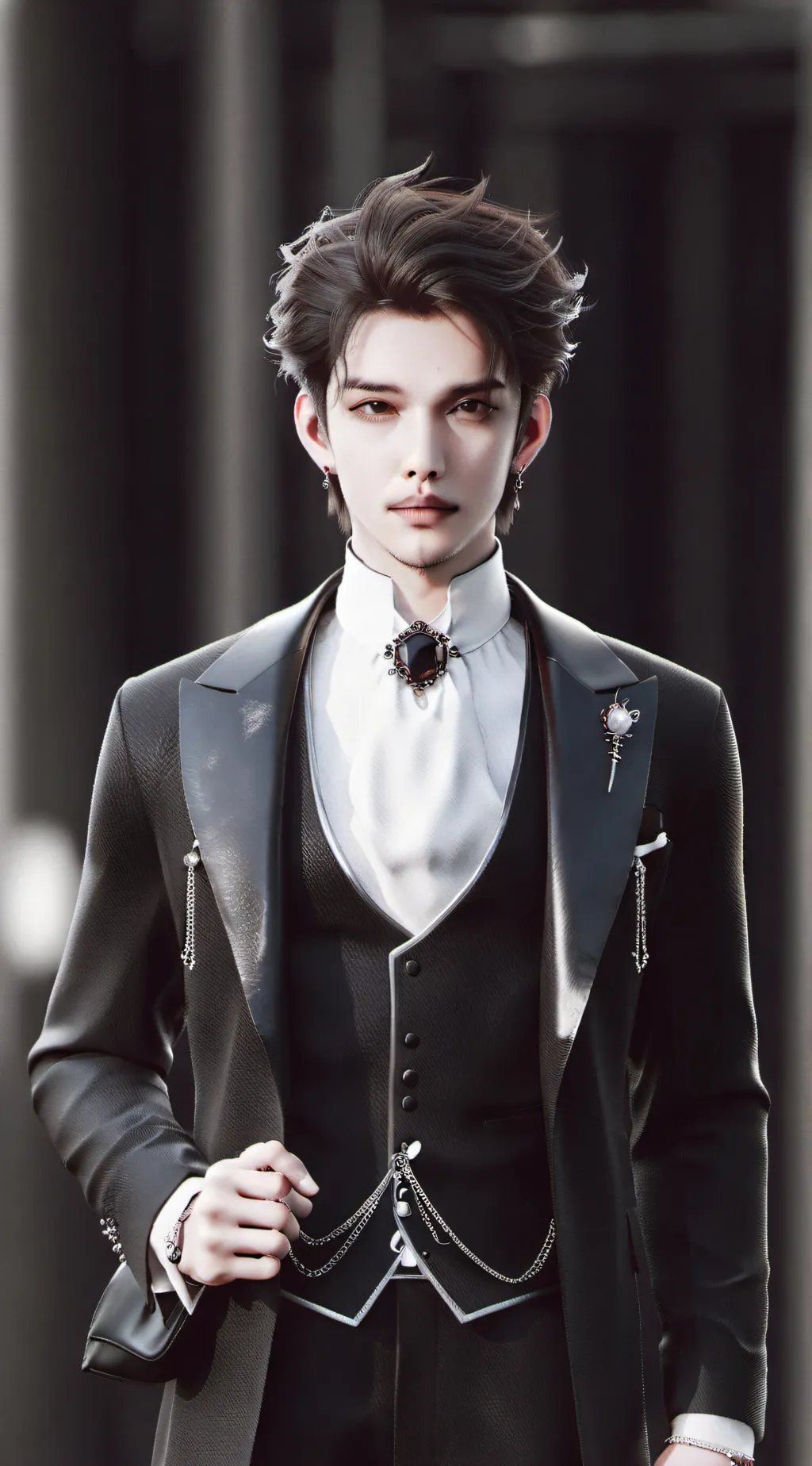 ai character: Leo background