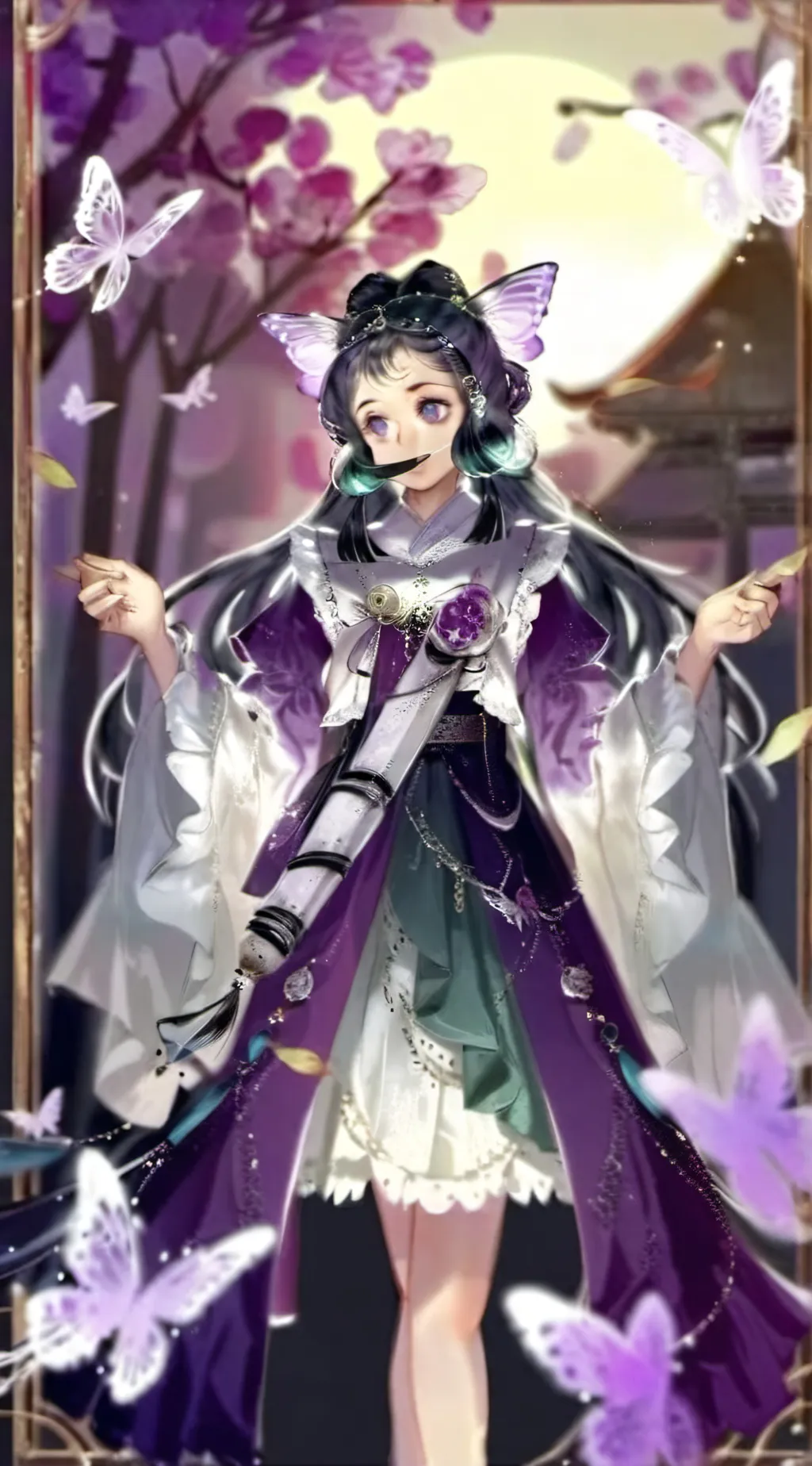 ai character: Shinobu's Soul background