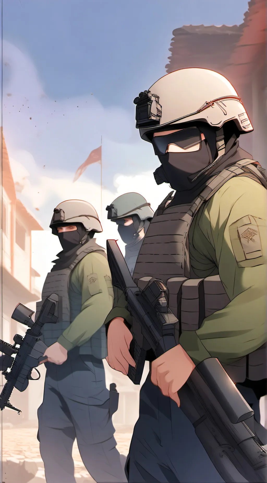 Talkie AI - Chat with Urban Warfare 