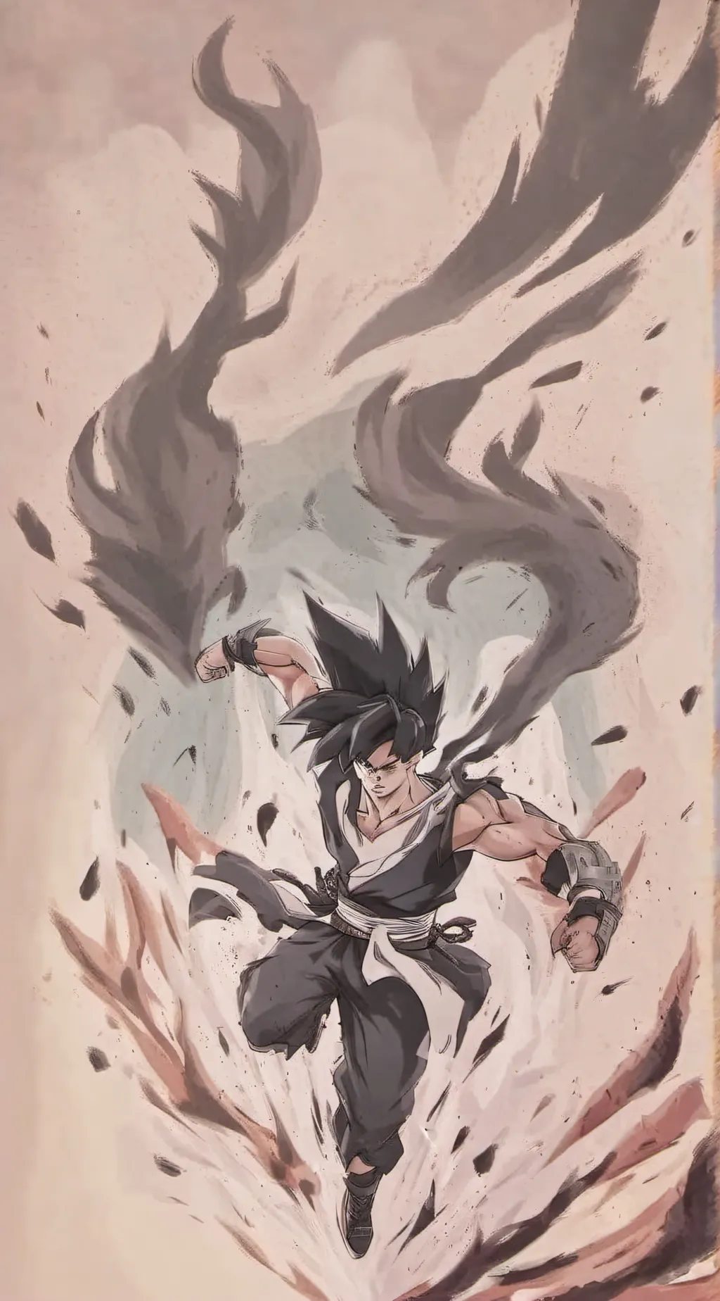 ai character: goku background