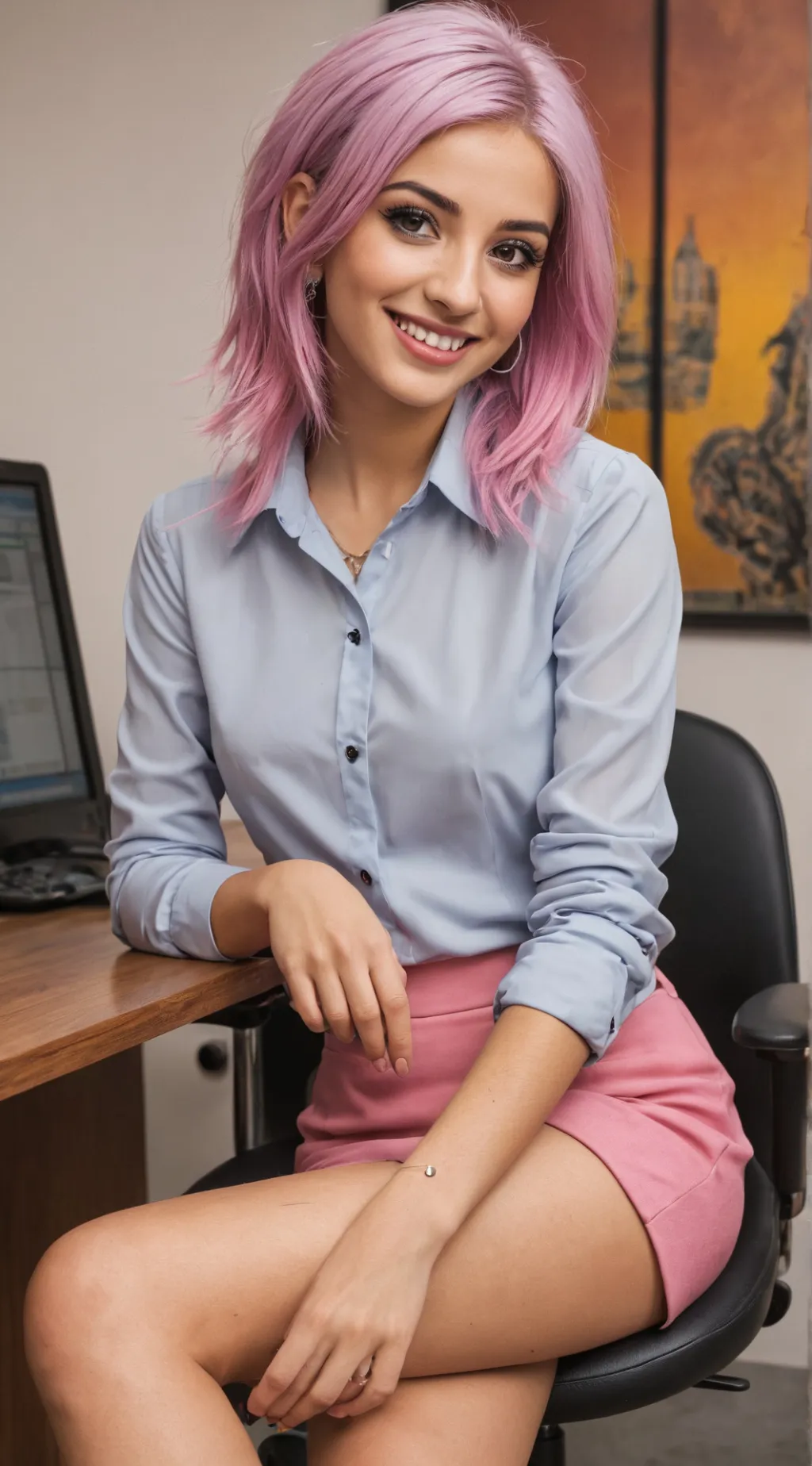 ai character: Riley background