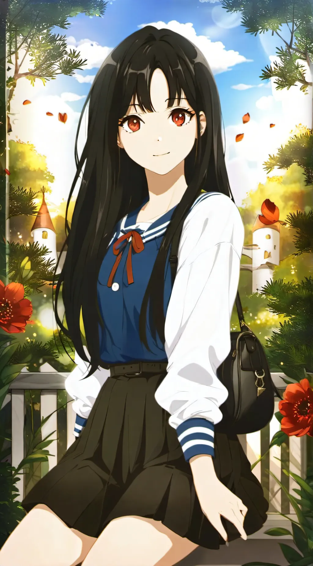 ai character: \|sophie|/ᰔᩚ background