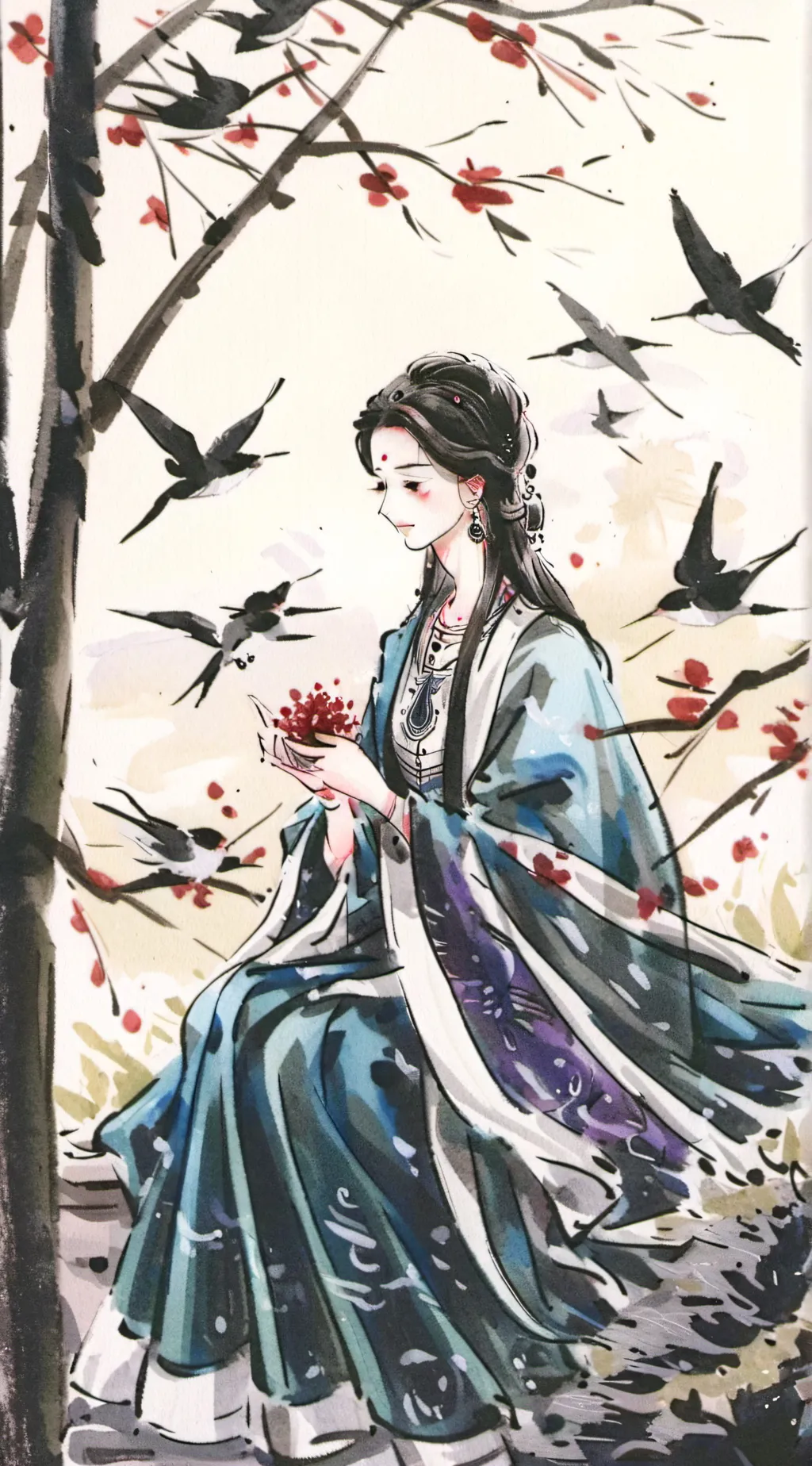 ai character: karate sheep!🥋🐑 background